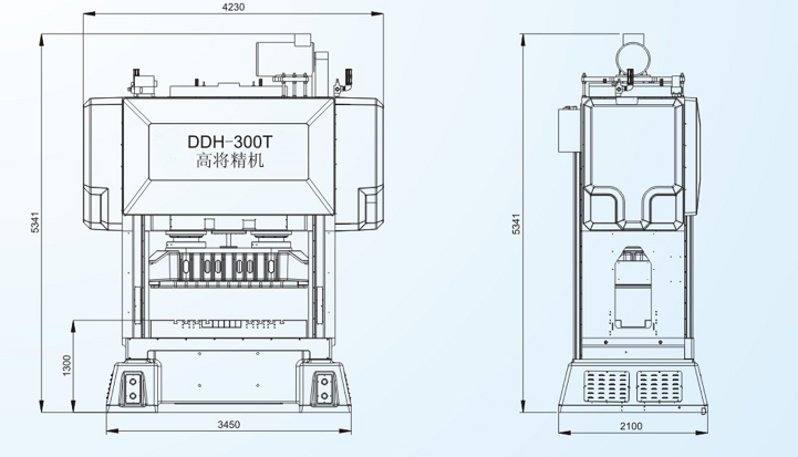 DDH-300T閉式雙點高速精密沖床